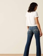 Charger l'image dans la galerie, Jean taille mi-taille stretch Whipstitch boot Cut/ Mid Rise Stretch Whipstitch Boot Cut Jean R.E.AL