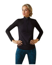 Charger l'image dans la galerie, Baselayer Ariat 1/4 fermeture éclair/ breathe base layer 1/4 zip