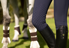 Charger l'image dans la galerie, My LeMieux Dynamique Knee Grip Breech Navy