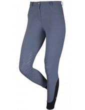 Charger l'image dans la galerie, My LeMieux Dynamique knee grip breeches Ice grey