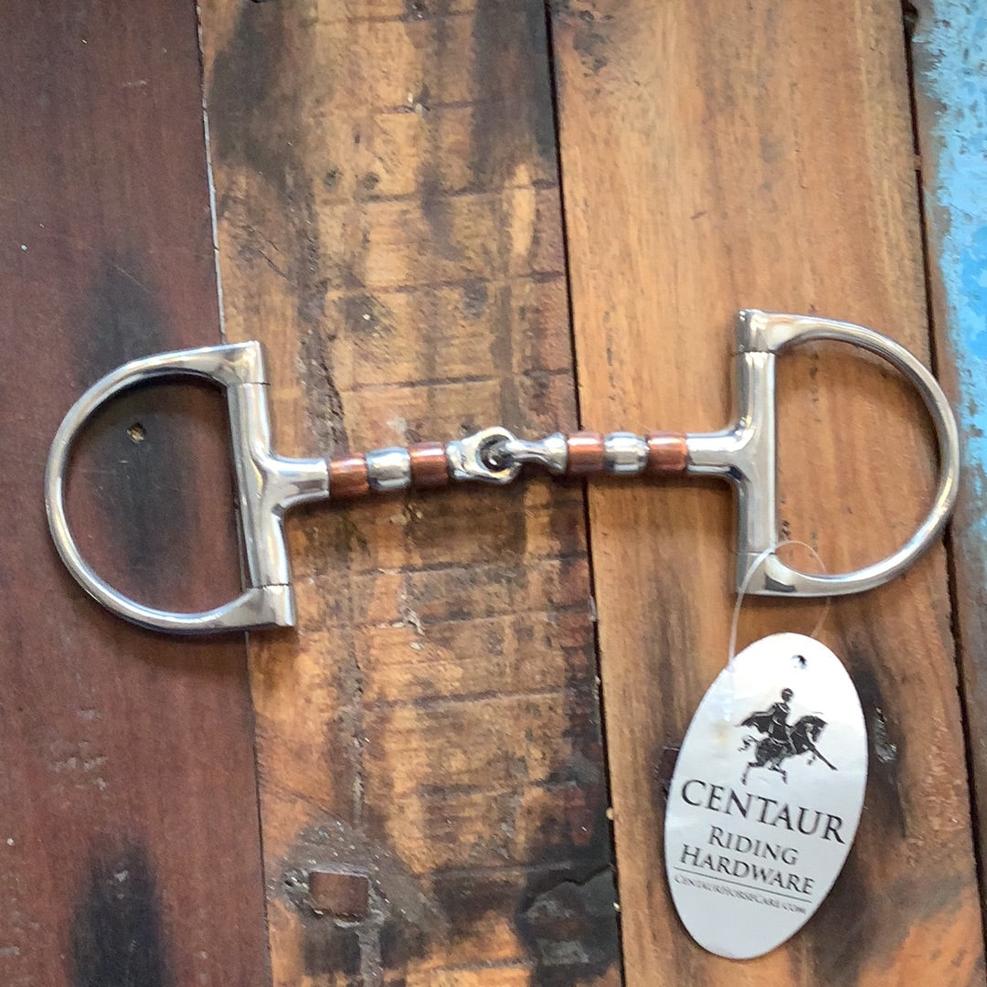 Mors American Heritage Equine - SS Dee Avec Filet Et Incrustation Cuivre - Neuf