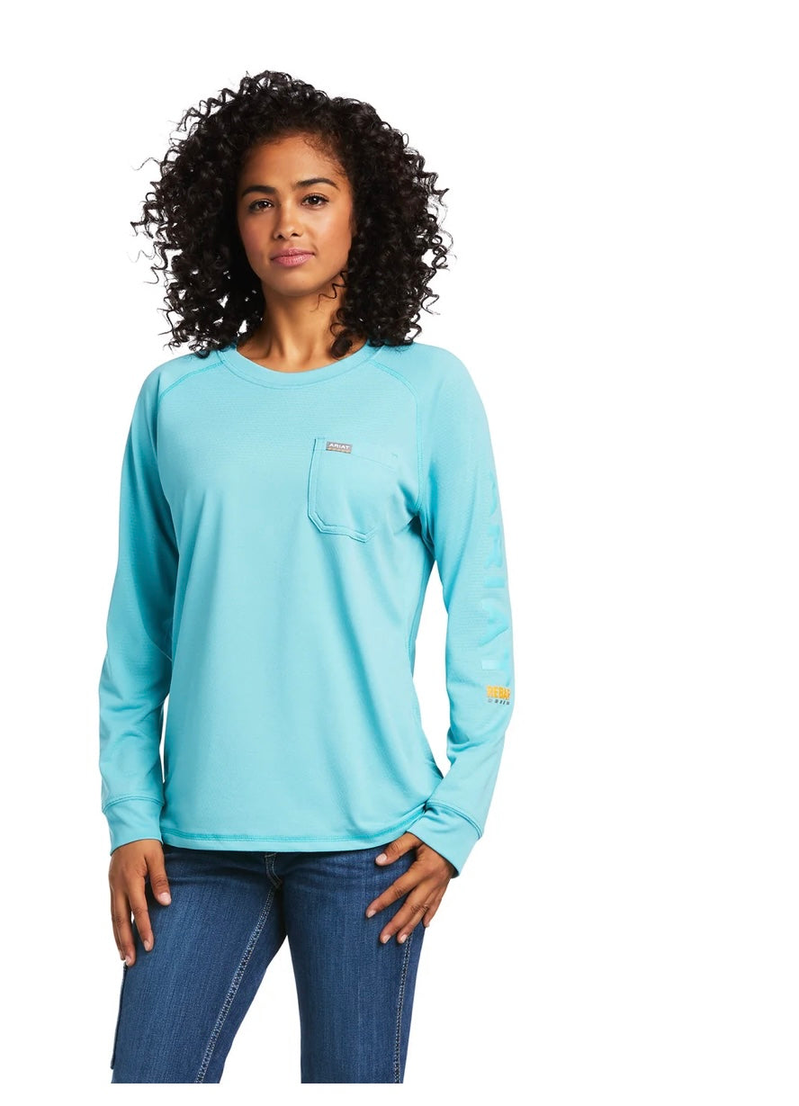 Chandail Rebar shirt heat Ariat fighter Femme