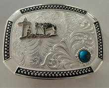 Charger l&#39;image dans la galerie, Boucle de ceinture Montana Silversmiths/Buckel
