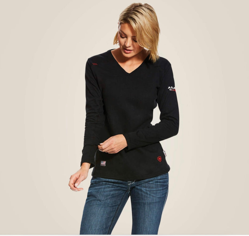 FR AC Femme Ariat chandail de travaille / crew top woman