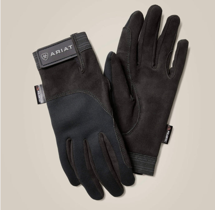 Gants Cuir Noir Femme Ariat Taille 7 - PRO GRIP - Neufs Avec Étiquettes