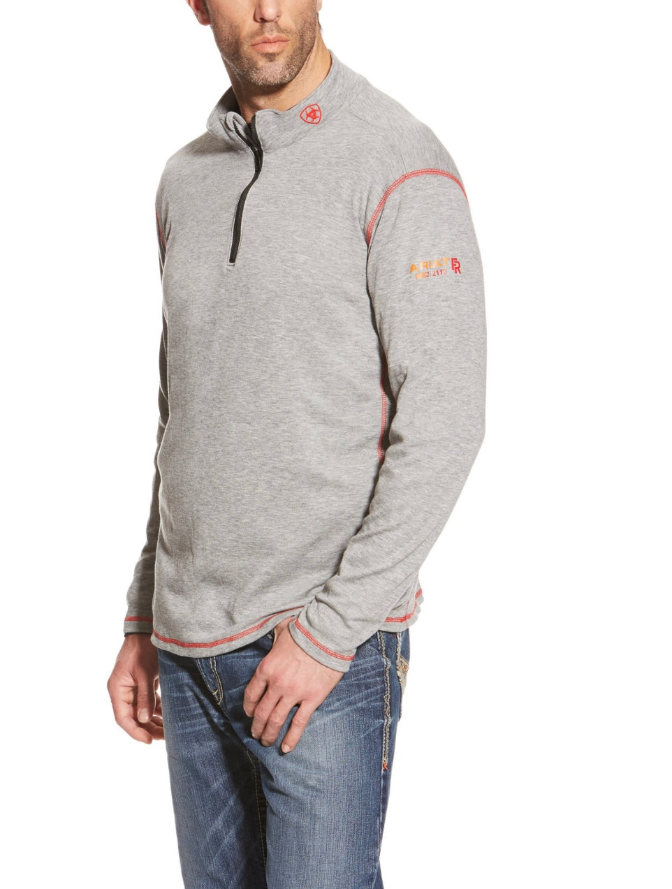 Chandail manche Homme longue Polartec Ariat 1/4 zip men top