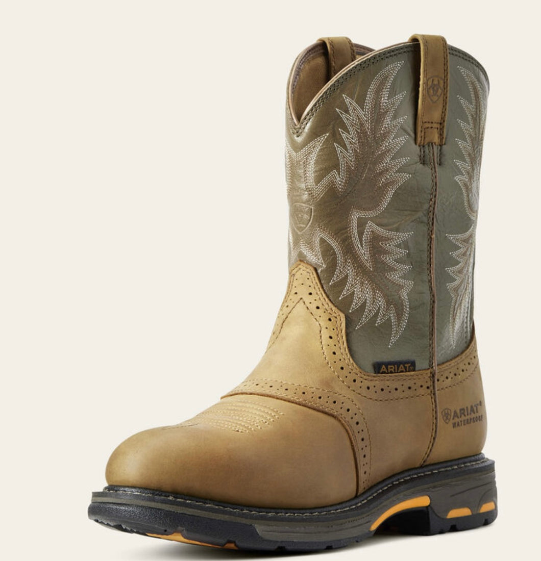 Botte travail Homme  Ariat WorkHog waterproof rope toe Work boot