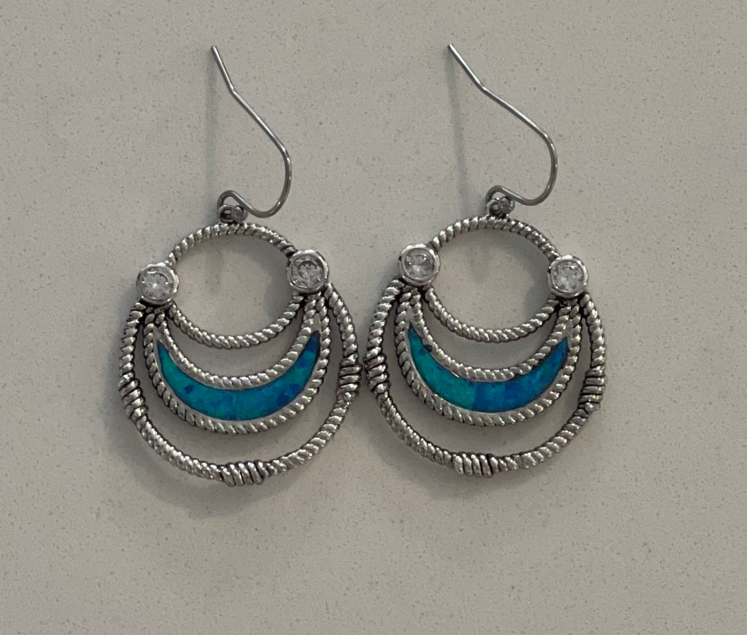 Boucle d’ oreille Montana silversmiths/ earing