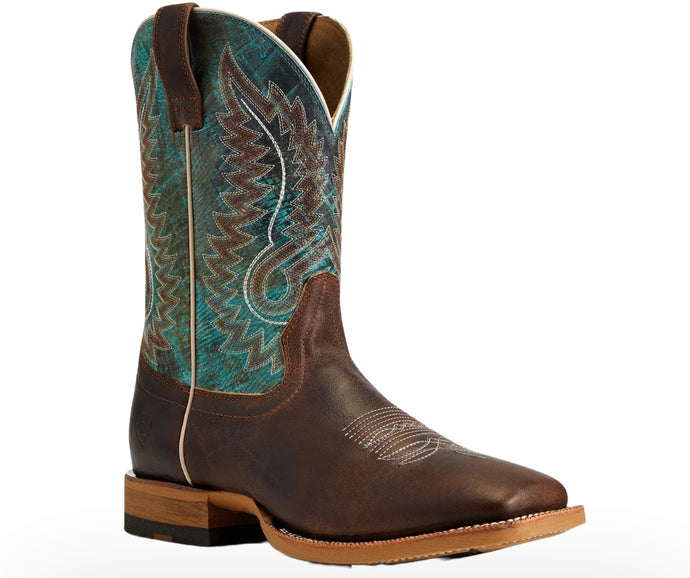 Bottes de cow-boy homme marron plume lisse autruche Bottes de cow-boy homme marron plume lisse autruche