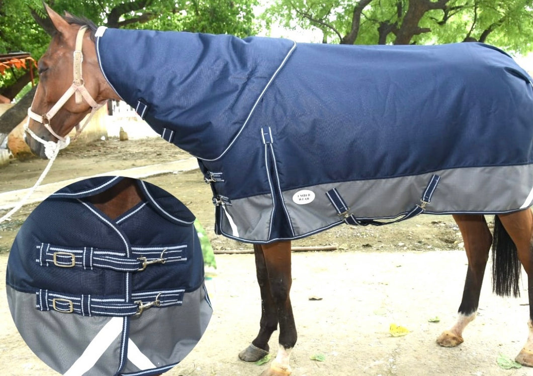 Couverture d hiver 1680 denin, 300 grammes Umber winter 300 gr Turnout