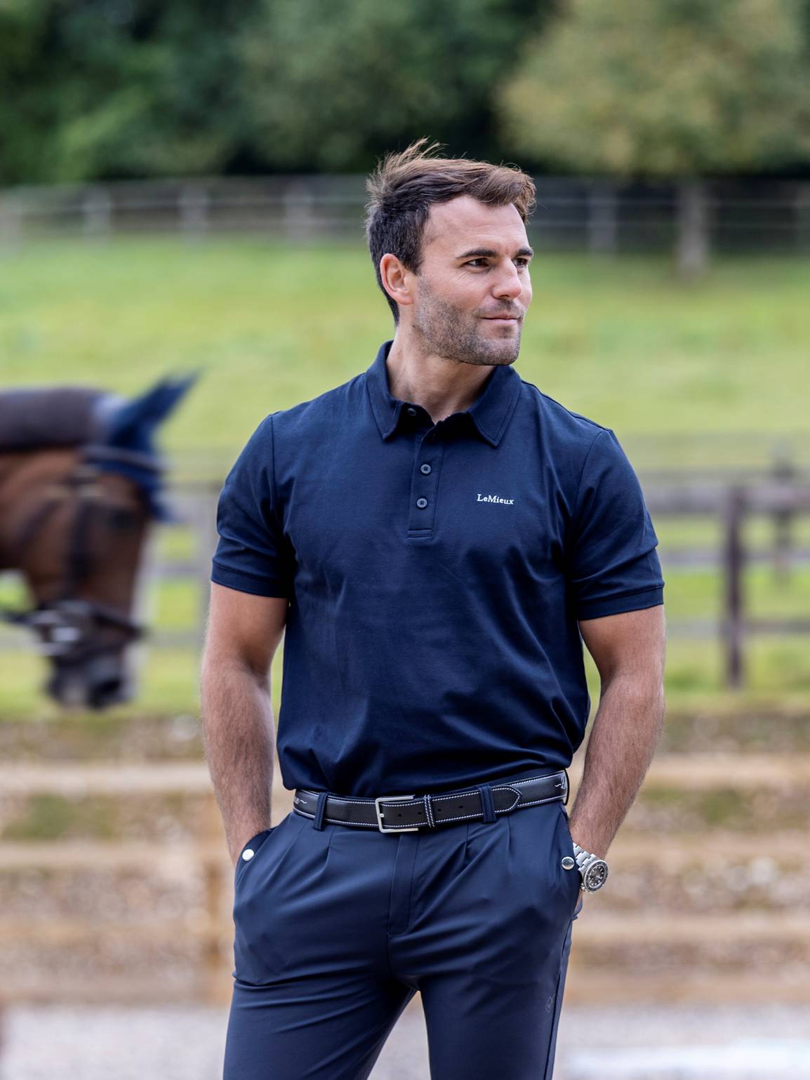 Chemise d'équitation concours homme Horse Pilot Aerolight Chemise d'équitation concours homme Horse Pilot Aerolight