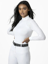 Charger l&#39;image dans la galerie, Lemieux Olivia Long Sleeve Show Shirt Blanc
