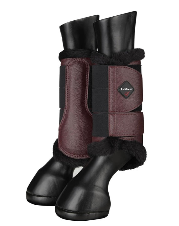 Guêtres Tendon HKM Pour Cheval/poney – Rembourrées, Doublure Polaire, Neuves