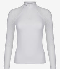 Charger l&#39;image dans la galerie, Lemieux Olivia Long Sleeve Show Shirt Blanc
